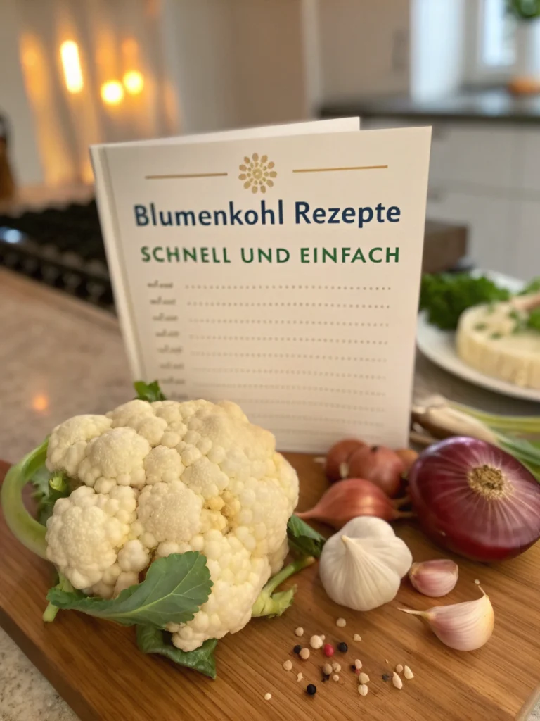 blumenkohl rezepte schnell und einfachingredients