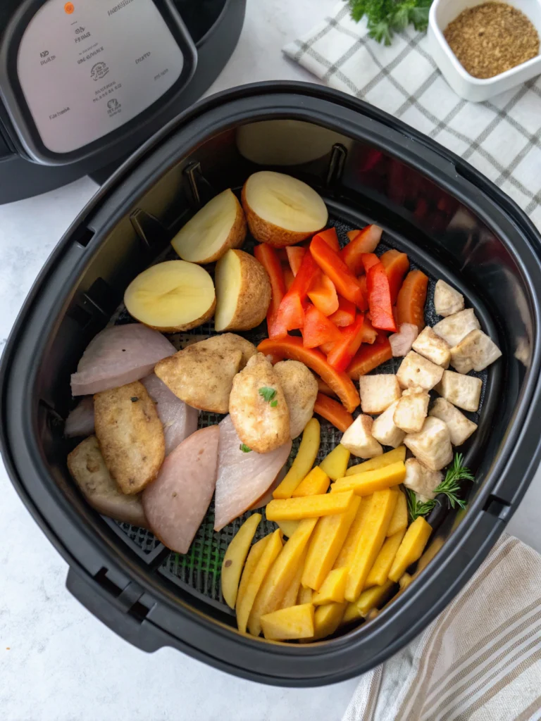 heißluftfritteuse schnelle rezepteingredients