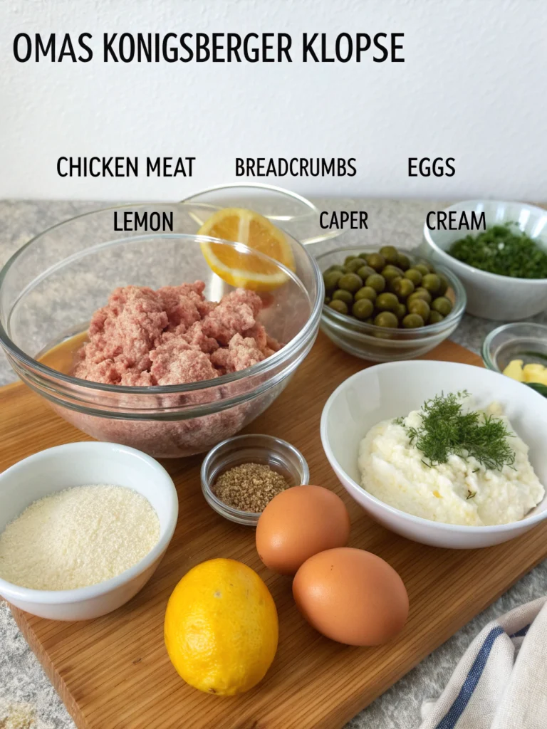 omas königsberger klopse rezeptingredients