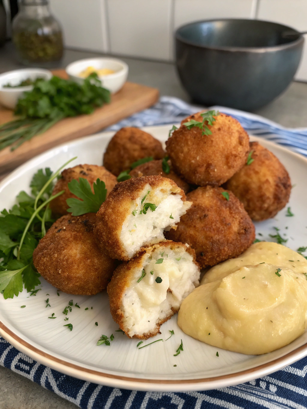 Zutaten für Quarkbällchen