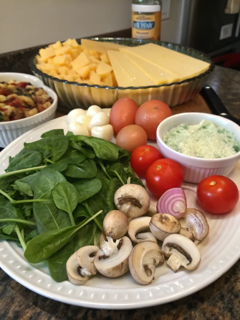 quiche vegetarisch rezeptingredients