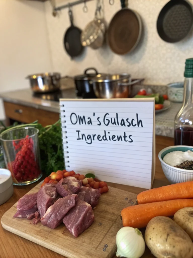rezept omas gulaschingredients