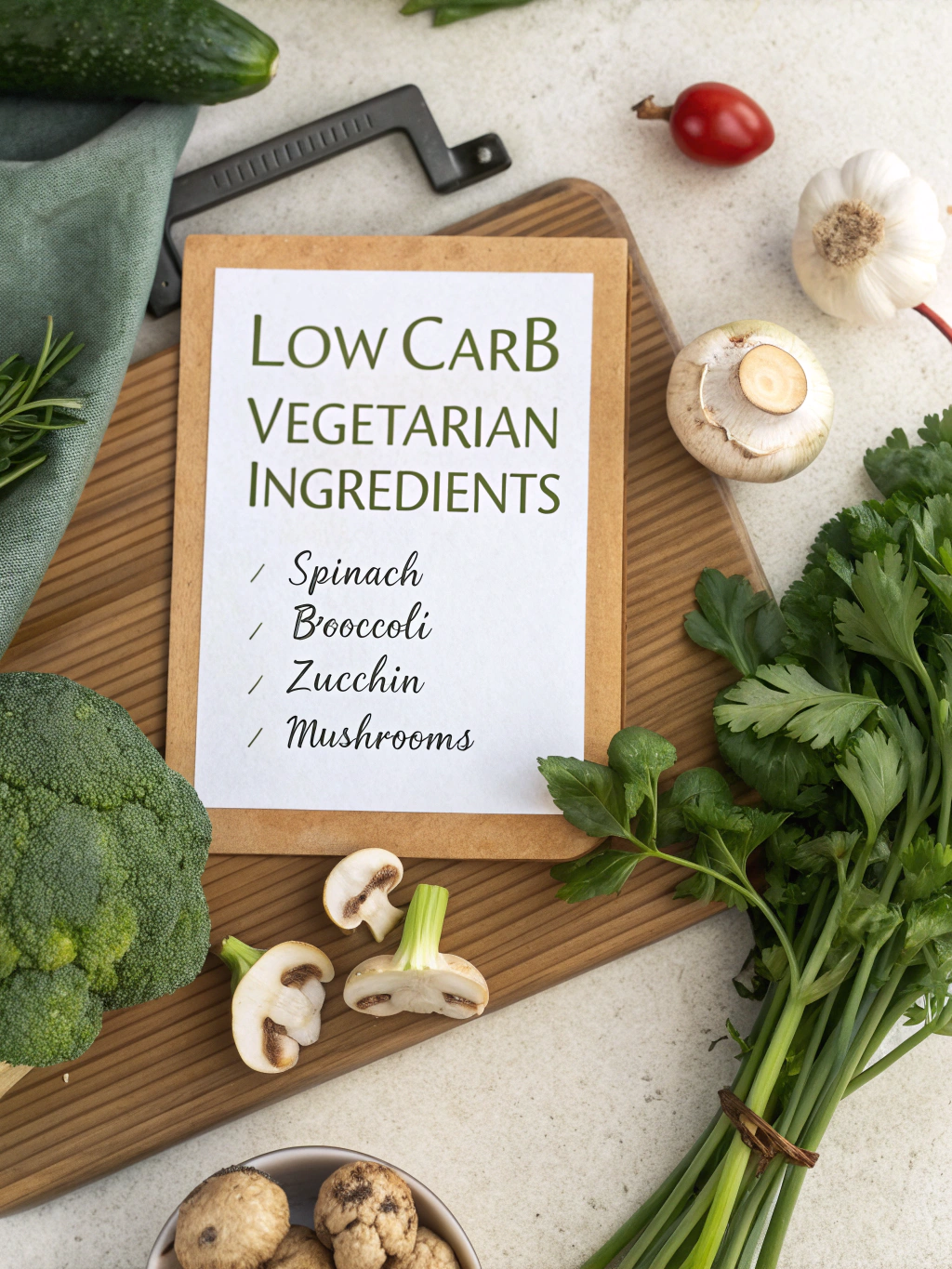 Low-Carb-Zutaten