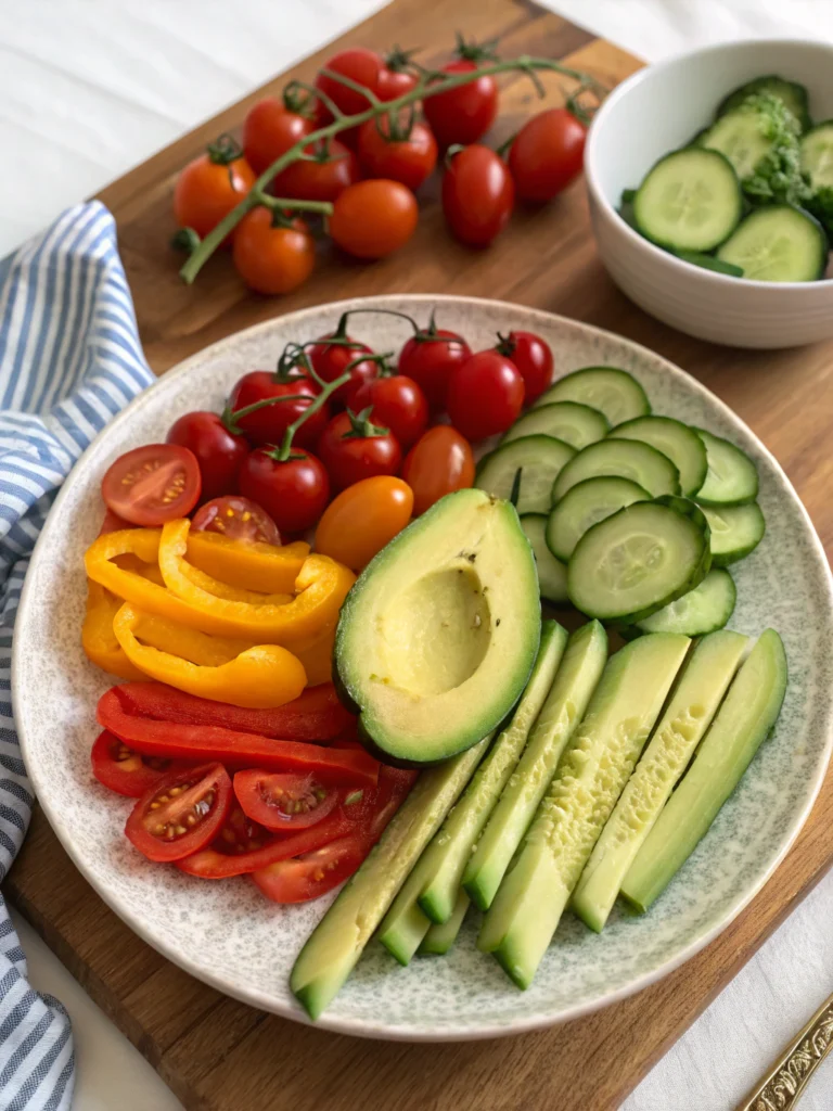 vegetarische low carb rezepteingredients