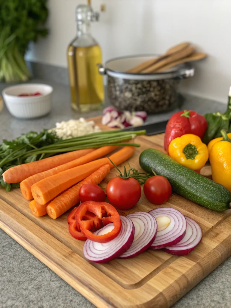 vegetarische rezepteingredients