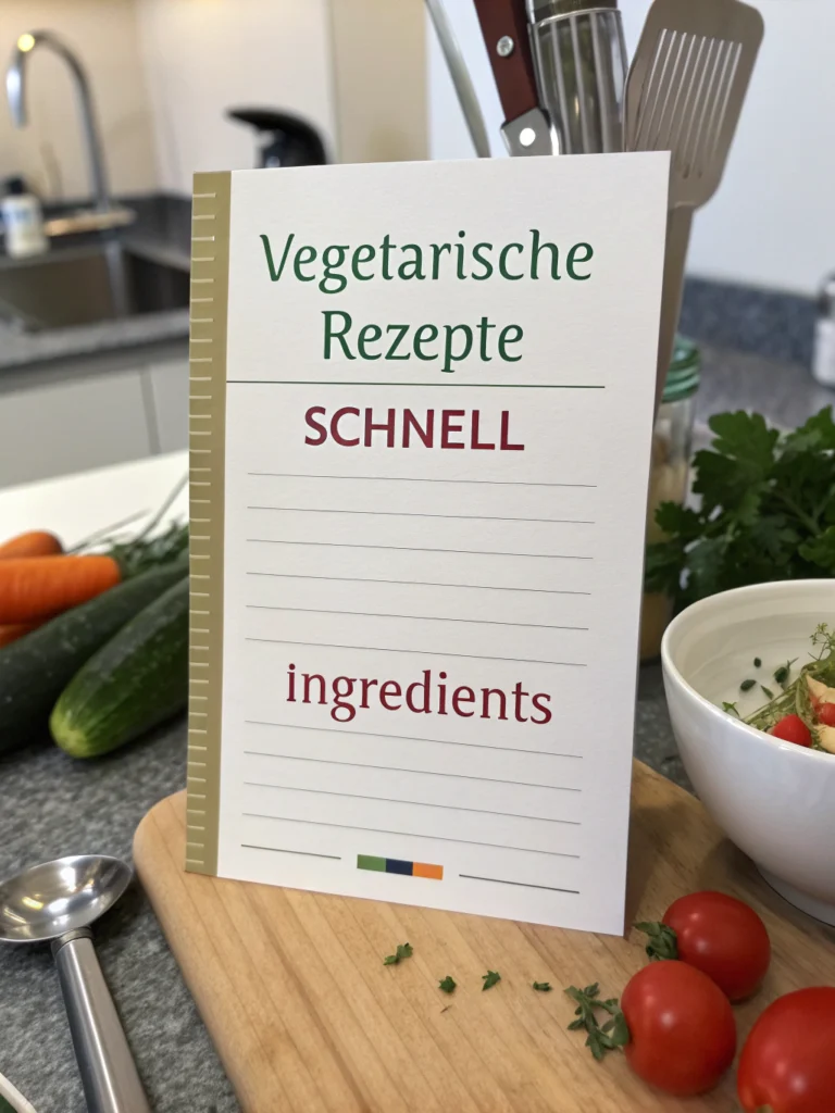vegetarische rezepte schnellingredients