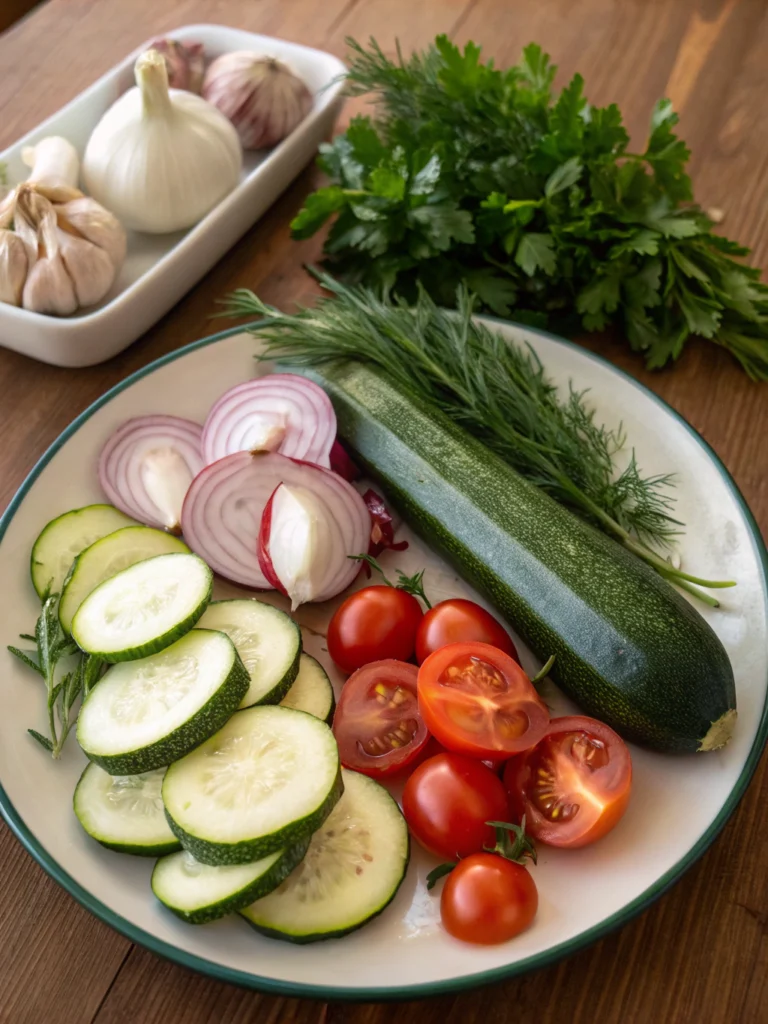 zucchini rezepte vegetarischingredients