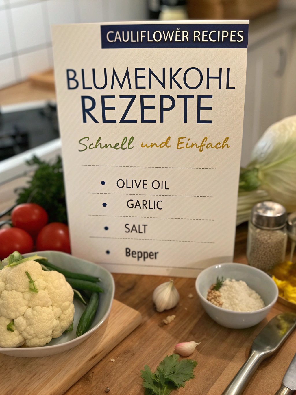 Blumenkohl Zutaten