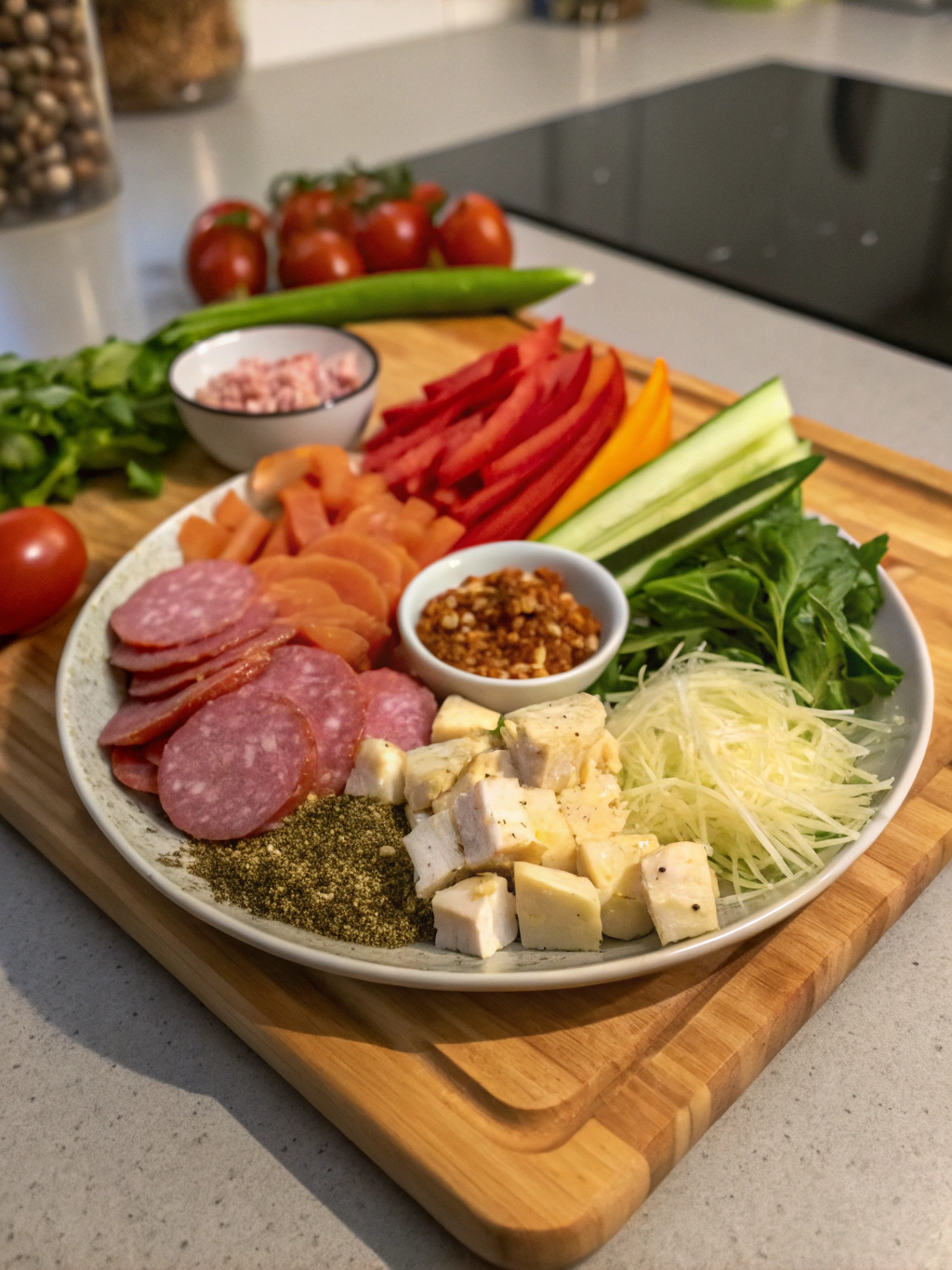 Zutaten für schnelle Rezepte