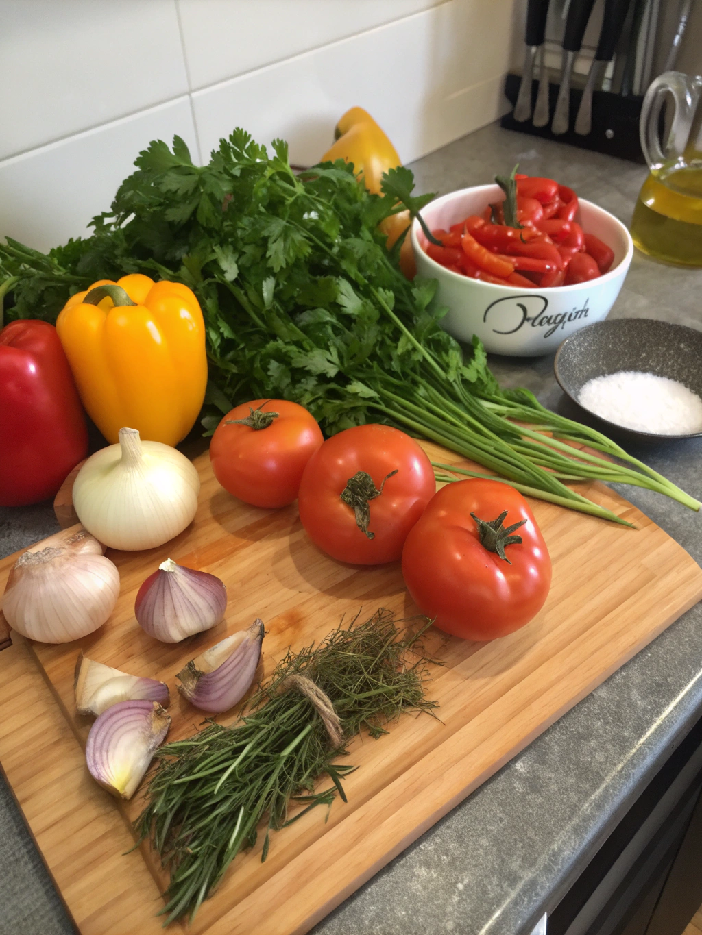 Zutaten für vegane schnelle Rezepte